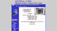 Desktop Screenshot of centralyarn.com